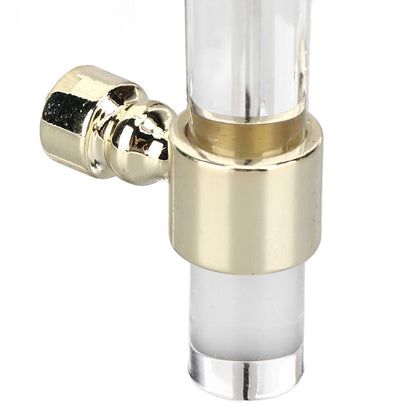 Crystal Acrylic Handle Transparent Easy to Install Drawer Pull Handle for Cabinets Drawers Dressers B01277S V1294-YM0523-3114220031813