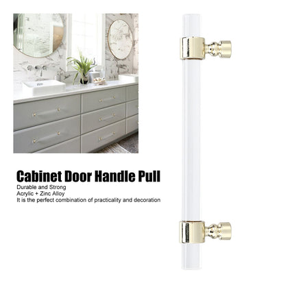 Crystal Acrylic Handle Transparent Easy to Install Drawer Pull Handle for Cabinets Drawers Dressers B01277S V1294-YM0523-3114220031813