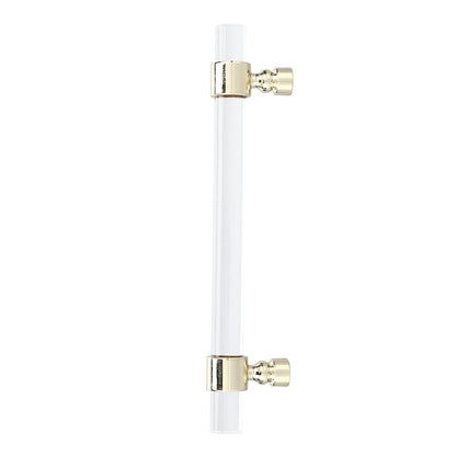 Crystal Acrylic Handle Transparent Easy to Install Drawer Pull Handle for Cabinets Drawers Dressers B01277S V1294-YM0523-3114220031813