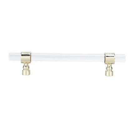 Crystal Acrylic Handle Transparent Easy to Install Drawer Pull Handle for Cabinets Drawers Dressers B01277S V1294-YM0523-3114220031813