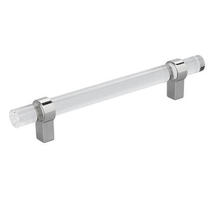 Crystal Acrylic Handle Modern Transparent Drawer Pull Handle for Closets Bookcases Shoe Cabinet Hole Spacing V1294-YM0523-3114220031911
