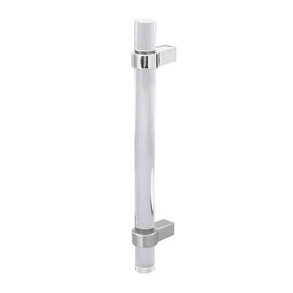 Crystal Acrylic Handle Modern Transparent Drawer Pull Handle for Closets Bookcases Shoe Cabinet Hole Spacing V1294-YM0523-3114220031911
