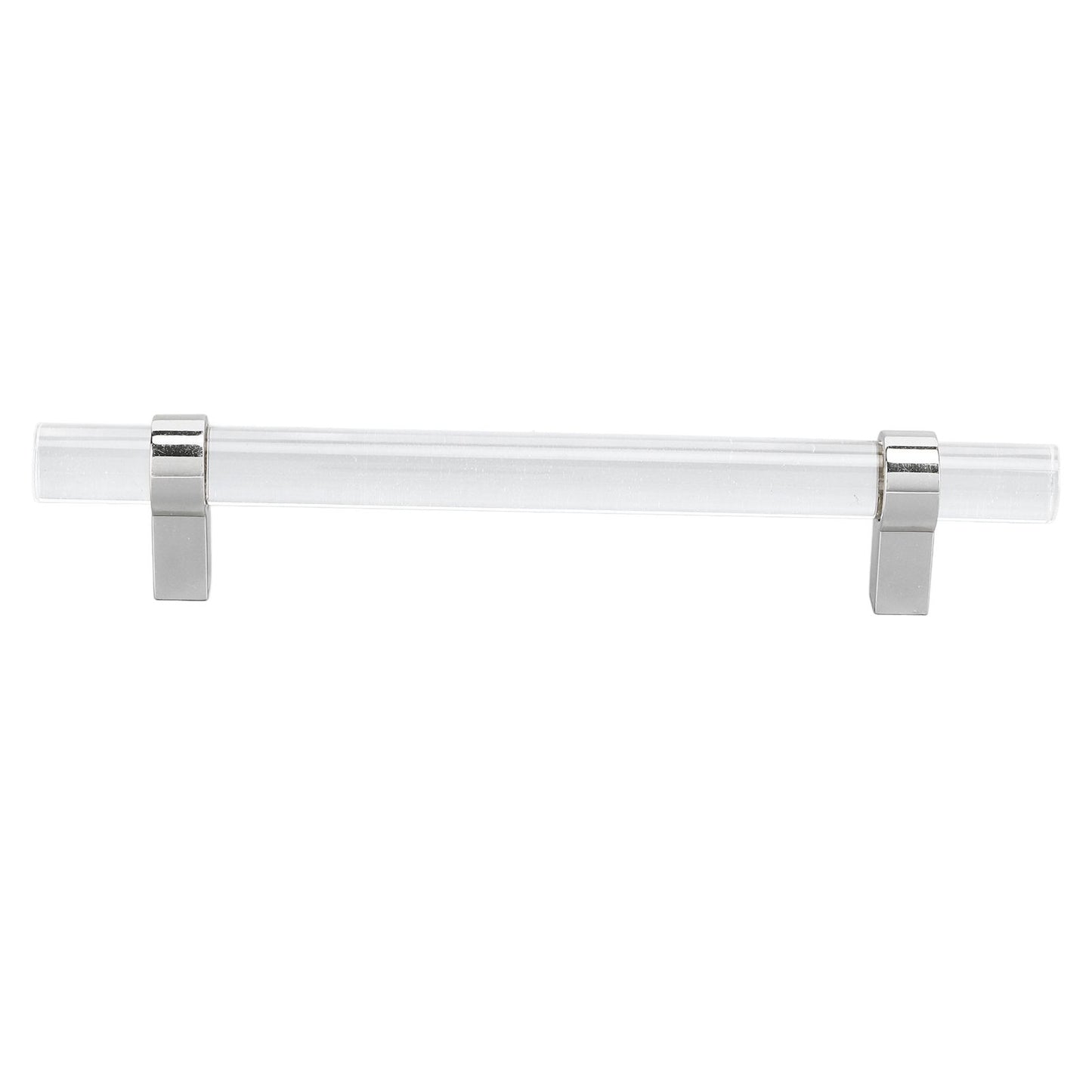 Crystal Acrylic Handle Modern Transparent Drawer Pull Handle for Closets Bookcases Shoe Cabinet Hole Spacing V1294-YM0523-3114220031911