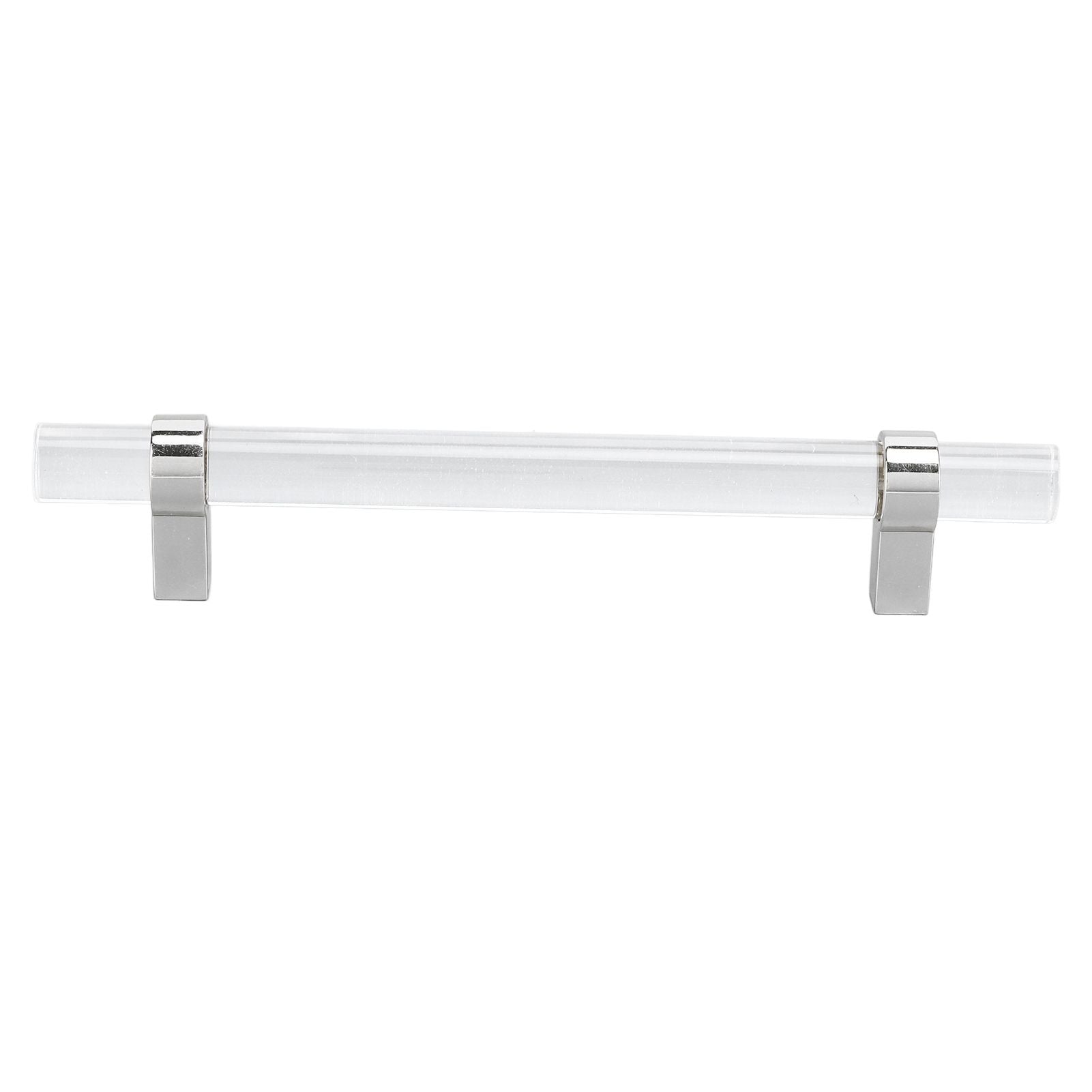 Crystal Acrylic Handle Modern Transparent Drawer Pull Handle for Closets Bookcases Shoe Cabinet Hole Spacing V1294-YM0523-3114220031911
