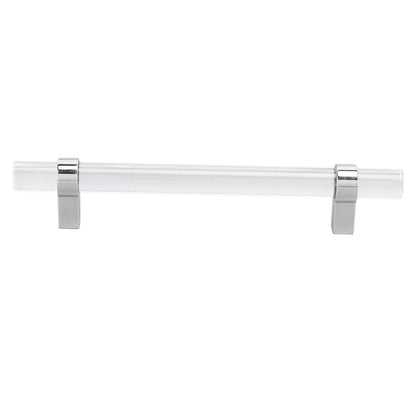 Crystal Acrylic Handle Modern Transparent Drawer Pull Handle for Closets Bookcases Shoe Cabinet Hole Spacing V1294-YM0523-3114220031911