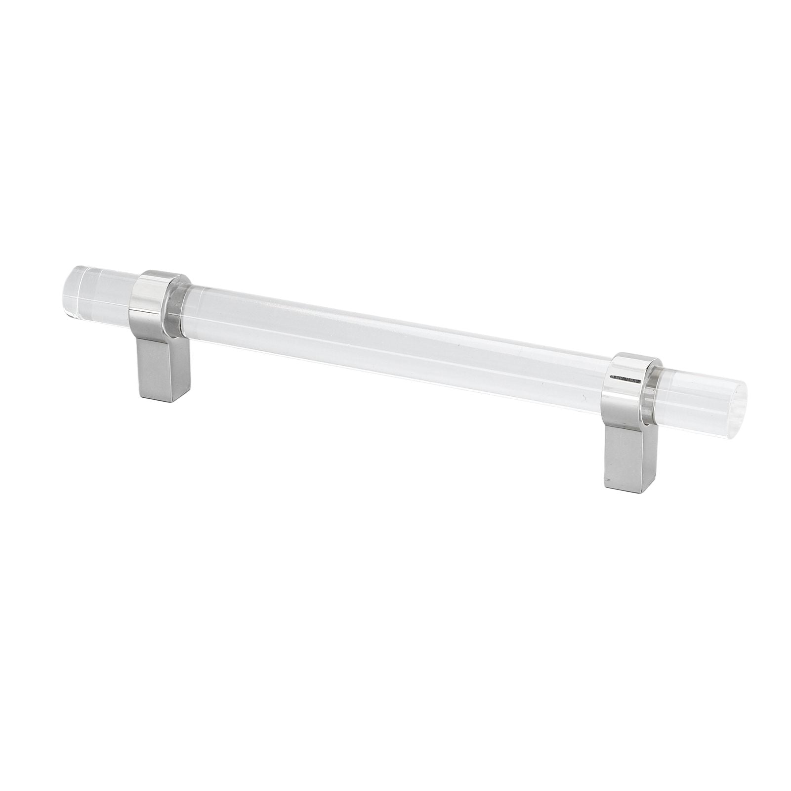 Crystal Acrylic Handle Modern Transparent Drawer Pull Handle for Closets Bookcases Shoe Cabinet Hole Spacing V1294-YM0523-3114220031911