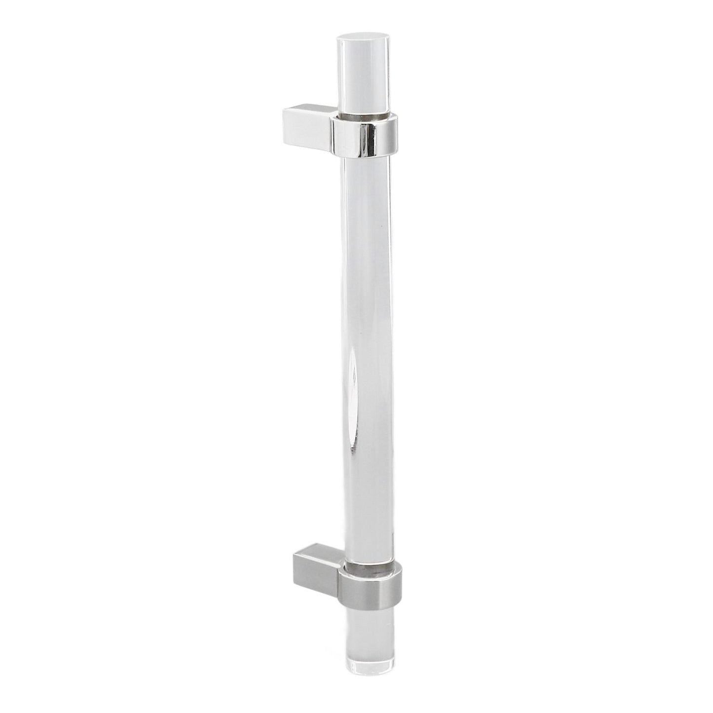 Crystal Acrylic Handle Modern Transparent Drawer Pull Handle for Closets Bookcases Shoe Cabinet Hole Spacing V1294-YM0523-3114220031911