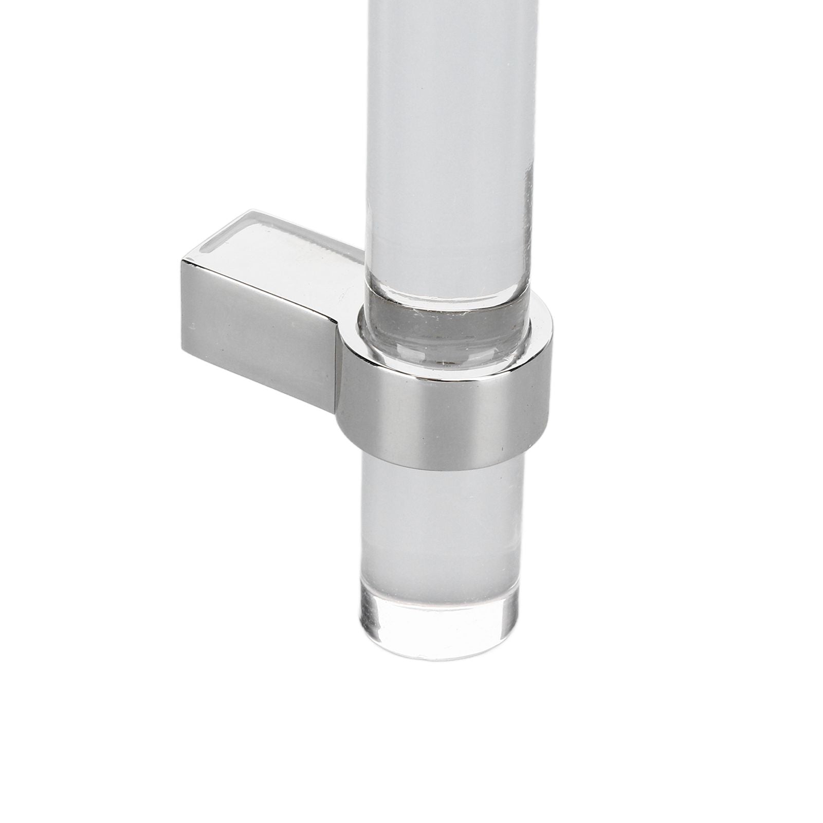 Crystal Acrylic Handle Modern Transparent Drawer Pull Handle for Closets Bookcases Shoe Cabinet Hole Spacing V1294-YM0523-3114220031911