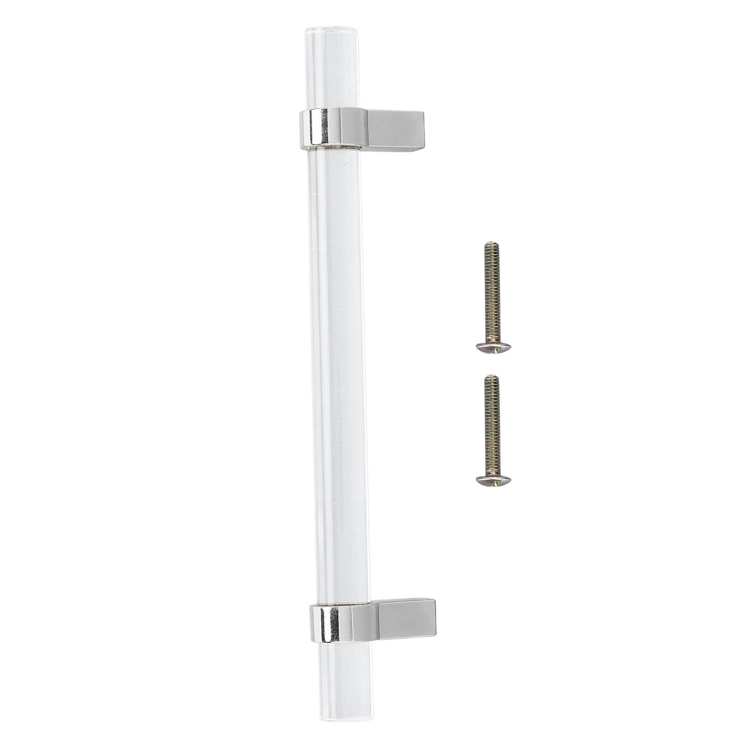 Crystal Acrylic Handle Modern Transparent Drawer Pull Handle for Closets Bookcases Shoe Cabinet Hole Spacing V1294-YM0523-3114220031911