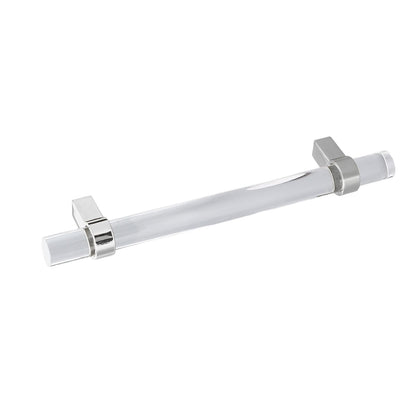 Crystal Acrylic Handle Modern Transparent Drawer Pull Handle for Closets Bookcases Shoe Cabinet Hole Spacing V1294-YM0523-3114220031911