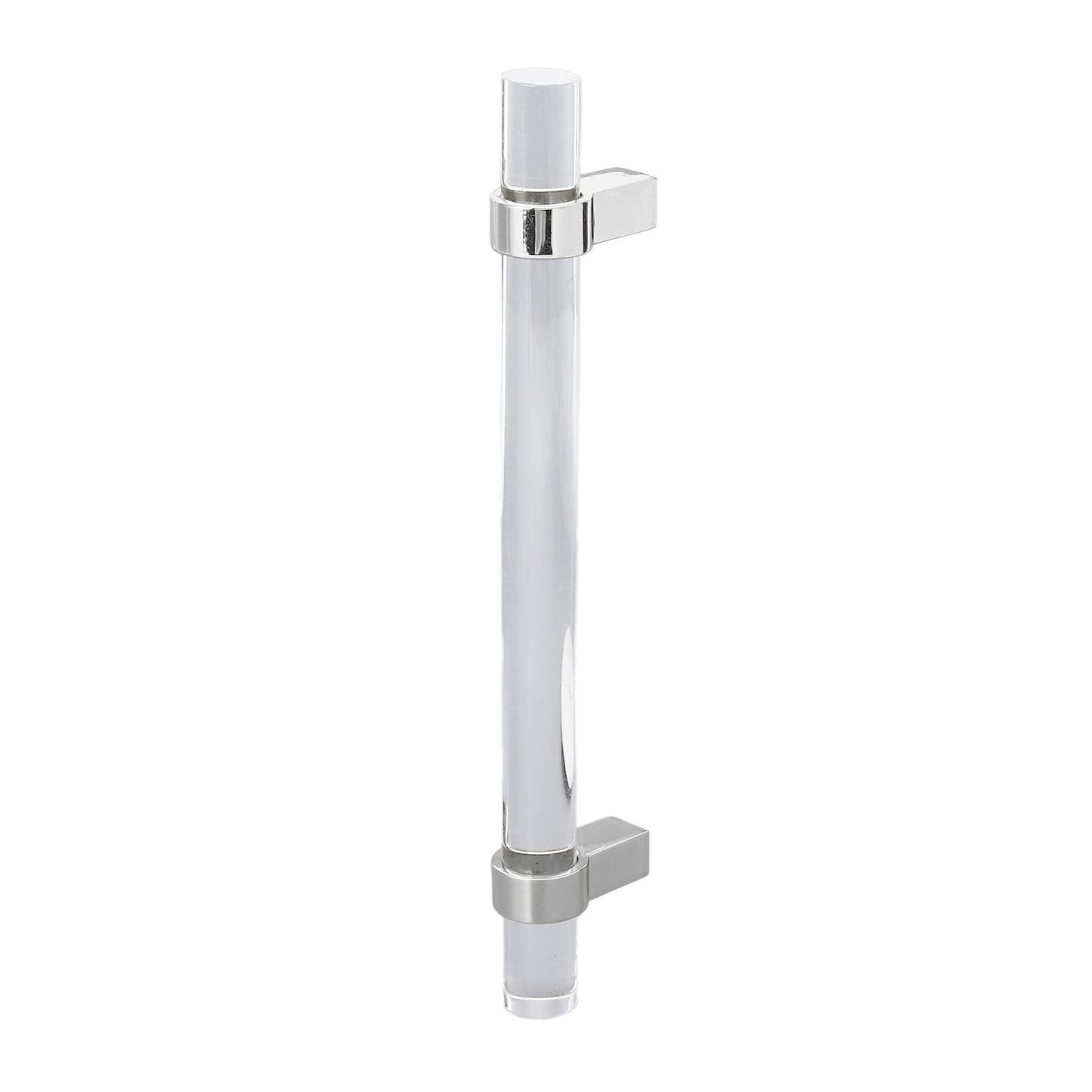 Crystal Acrylic Handle Modern Transparent Drawer Pull Handle for Closets Bookcases Shoe Cabinet Hole V1294-YM0523-3114220031913