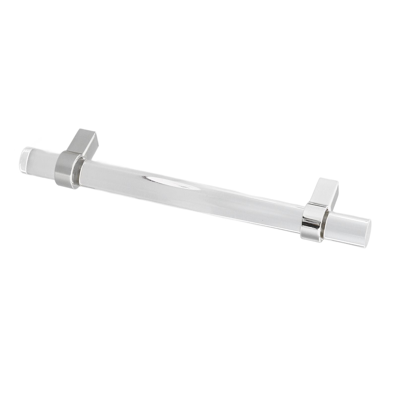 Crystal Acrylic Handle Modern Transparent Drawer Pull Handle for Closets Bookcases Shoe Cabinet Hole V1294-YM0523-3114220031913
