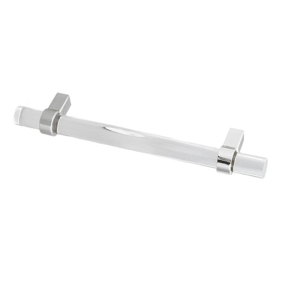 Crystal Acrylic Handle Modern Transparent Drawer Pull Handle for Closets Bookcases Shoe Cabinet Hole V1294-YM0523-3114220031913