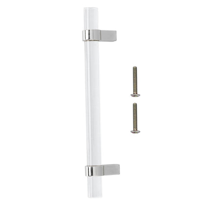 Crystal Acrylic Handle Modern Transparent Drawer Pull Handle for Closets Bookcases Shoe Cabinet Hole V1294-YM0523-3114220031913