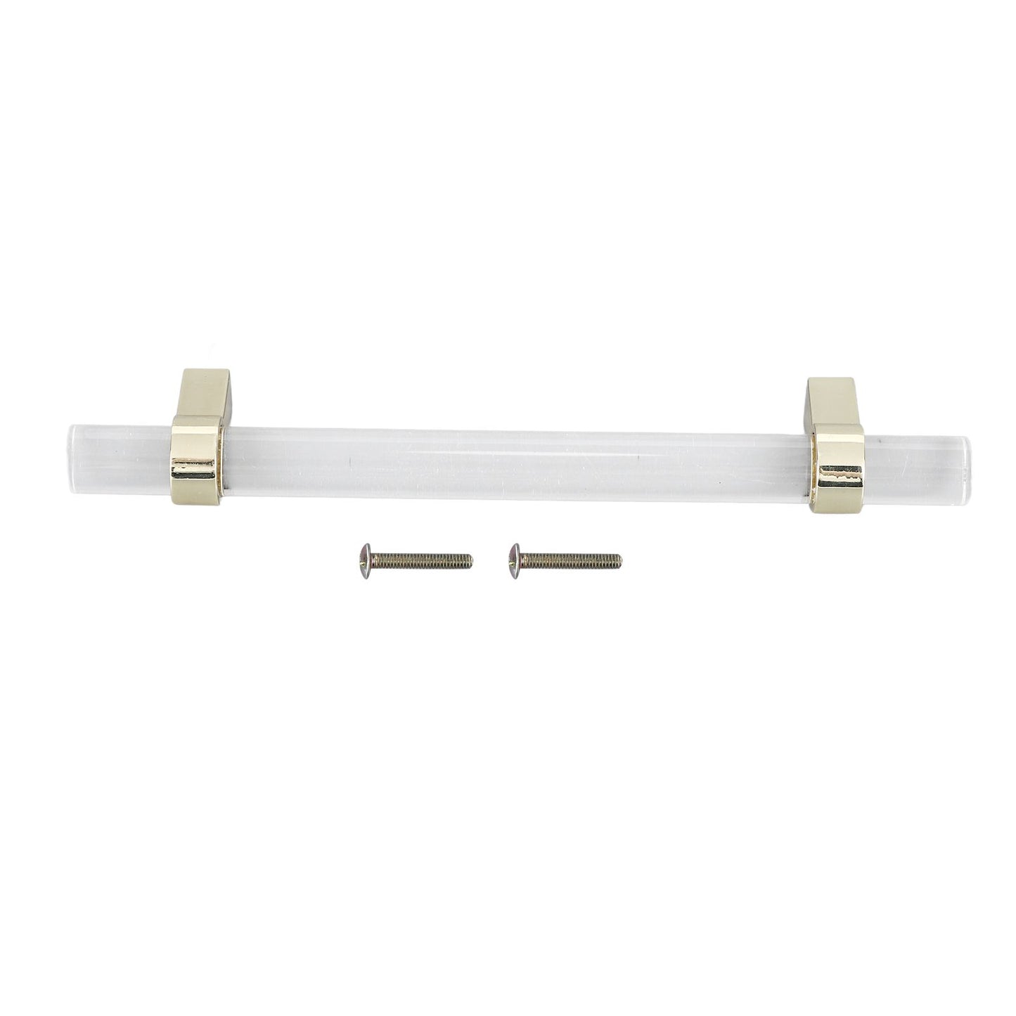 Crystal Acrylic Handle Modern Transparent Drawer Pull Handle for Closets Bookcases Shoe Cabinet Hole V1294-YM0523-3114220031914