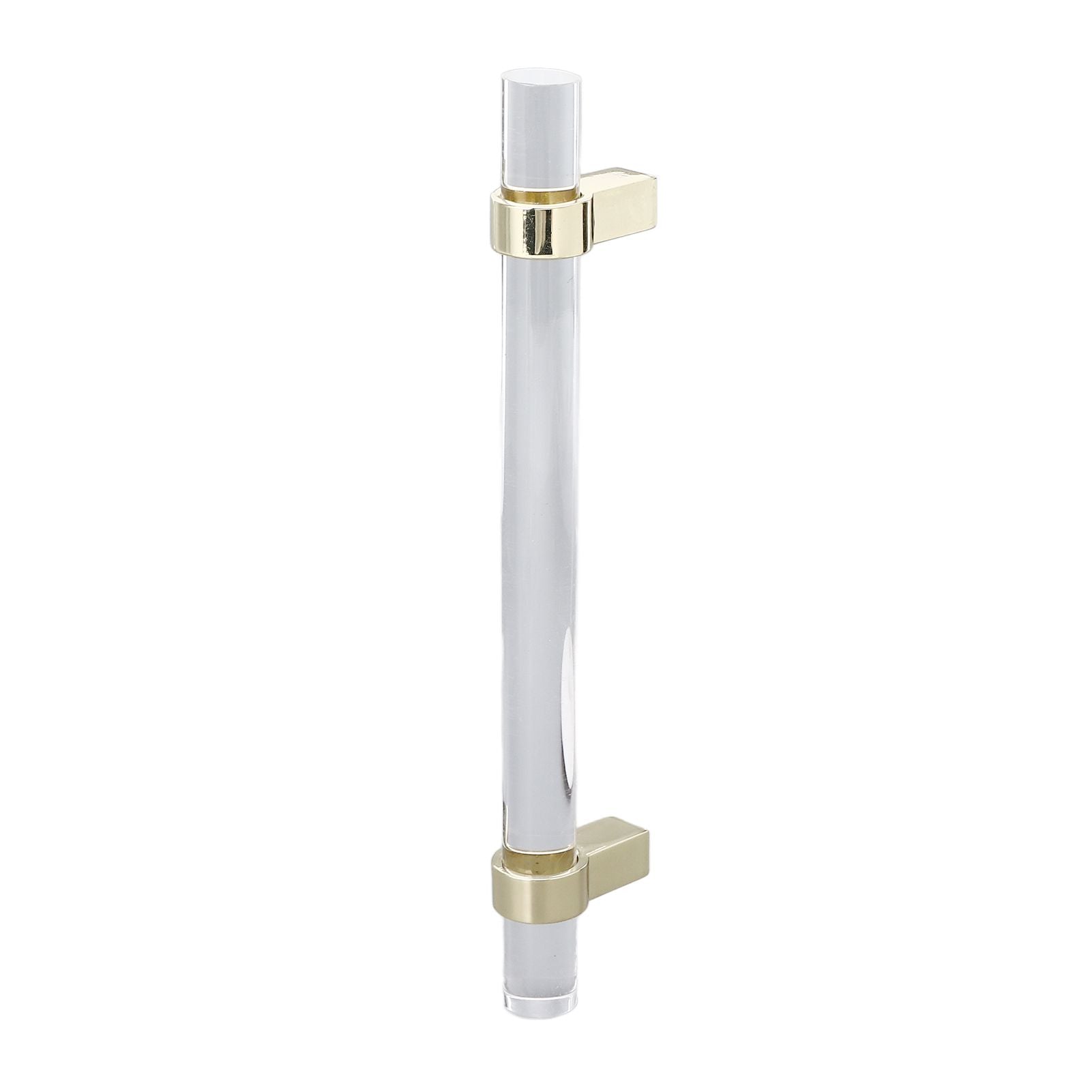 Crystal Acrylic Handle Modern Transparent Drawer Pull Handle for Closets Bookcases Shoe Cabinet Hole V1294-YM0523-3114220031914