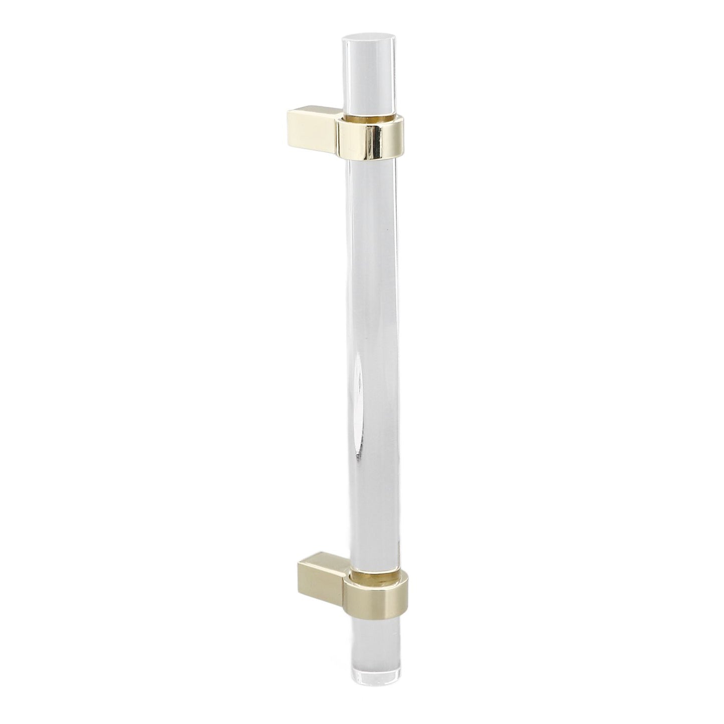 Crystal Acrylic Handle Modern Transparent Drawer Pull Handle for Closets Bookcases Shoe Cabinet Hole V1294-YM0523-3114220031914