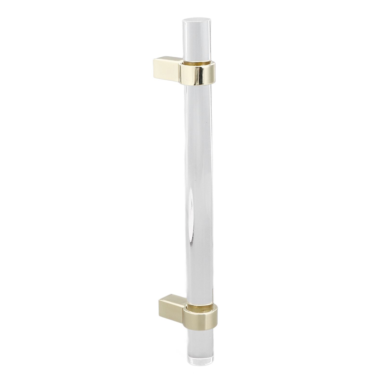 Crystal Acrylic Handle Modern Transparent Drawer Pull Handle for Closets Bookcases Shoe Cabinet Hole V1294-YM0523-3114220031914