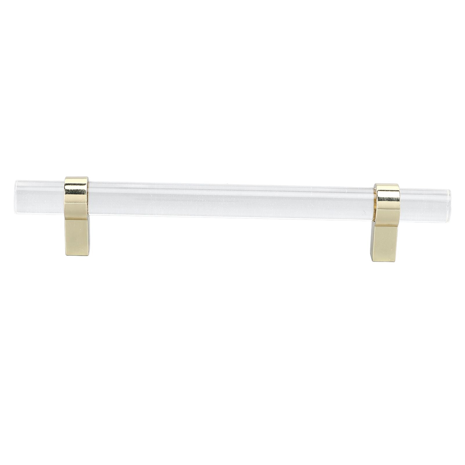 Crystal Acrylic Handle Modern Transparent Drawer Pull Handle for Closets Bookcases Shoe Cabinet Hole V1294-YM0523-3114220031914