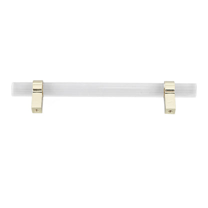 Crystal Acrylic Handle Modern Transparent Drawer Pull Handle for Closets Bookcases Shoe Cabinet Hole V1294-YM0523-3114220031914