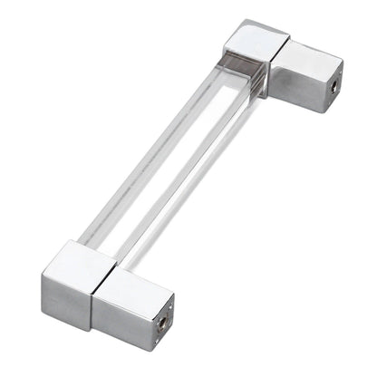 Acrylic Drawer Pulls Single Hole Crystal Cabinet Drawer Pulls for Kitchen Cabinets Dresser Cupboard Hole V1294-YM0523-3114220032211