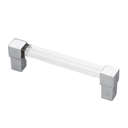 Acrylic Drawer Pulls Single Hole Crystal Cabinet Drawer Pulls for Kitchen Cabinets Dresser Cupboard Hole V1294-YM0523-3114220032214
