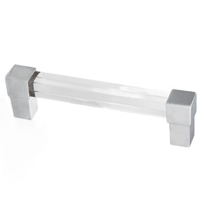 Acrylic Drawer Pulls Single Hole Crystal Cabinet Drawer Pulls for Kitchen Cabinets Dresser Cupboard Hole V1294-YM0523-3114220032214