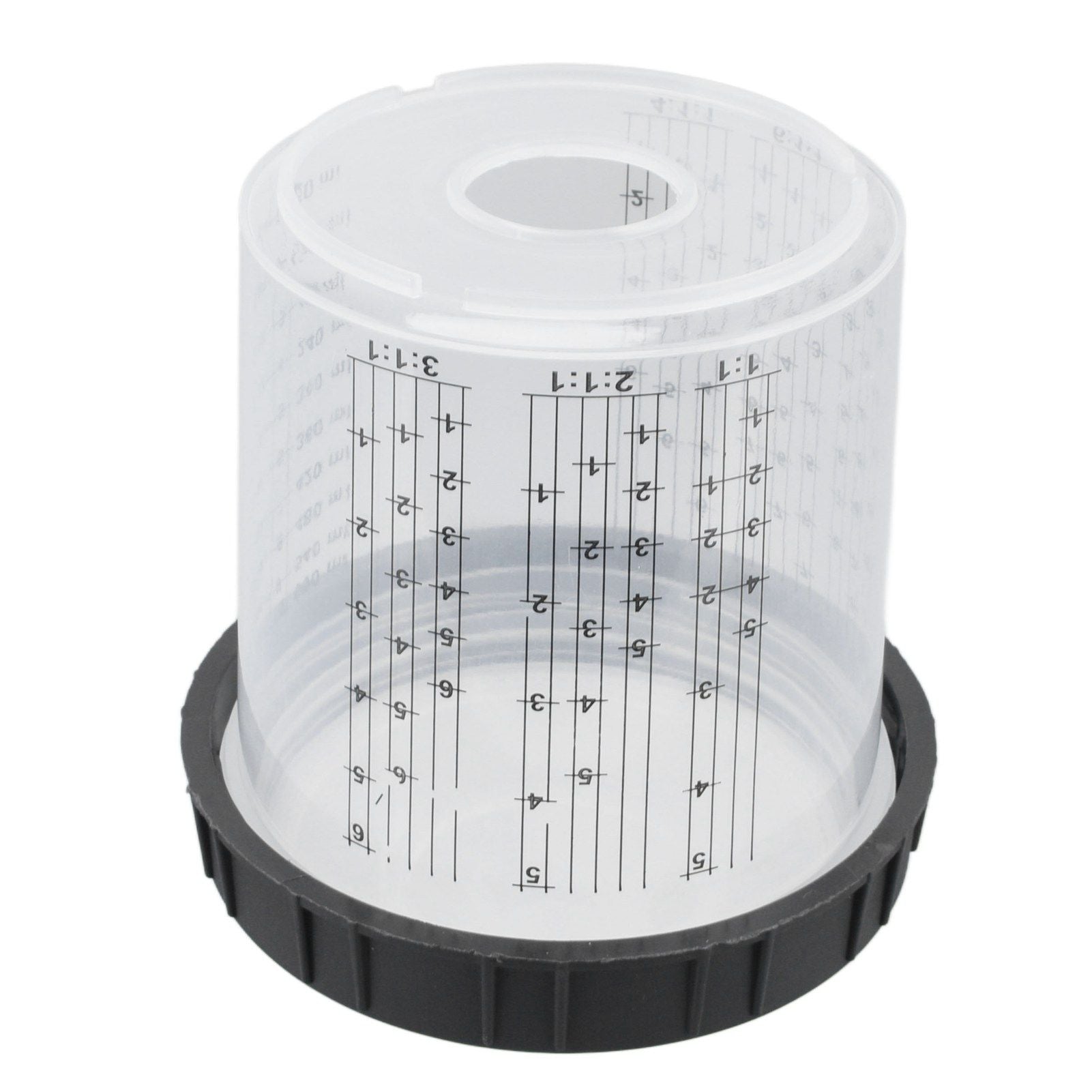 Disposable Paint Spray Cup Plastic Spray Paint Mixing Cup with Lids Painting Supplie 600ml V1294-YM0523-3114220033511