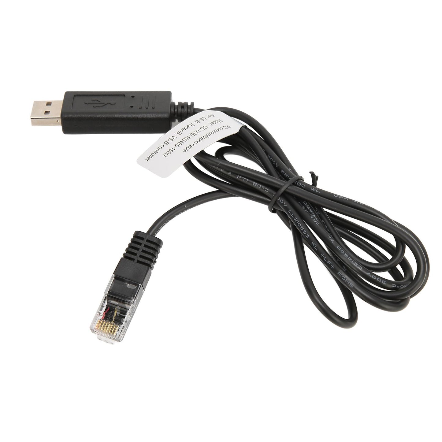 USB to RS 485 PC Communication Cable 1.5meter Long Brass Portable PC Communication Cable Replacement for V1294-YM0523-3114220033911