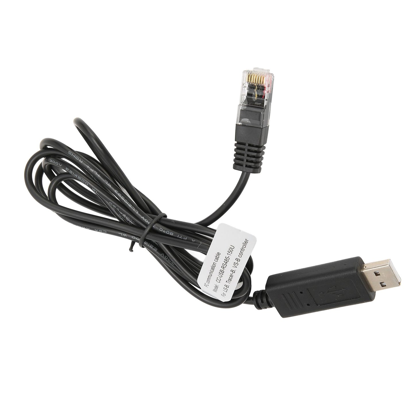USB to RS 485 PC Communication Cable 1.5meter Long Brass Portable PC Communication Cable Replacement for V1294-YM0523-3114220033911