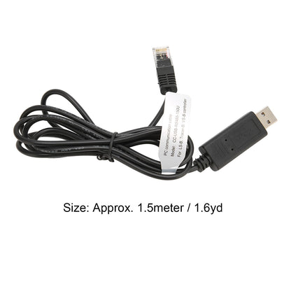 USB to RS 485 PC Communication Cable 1.5meter Long Brass Portable PC Communication Cable Replacement for V1294-YM0523-3114220033911
