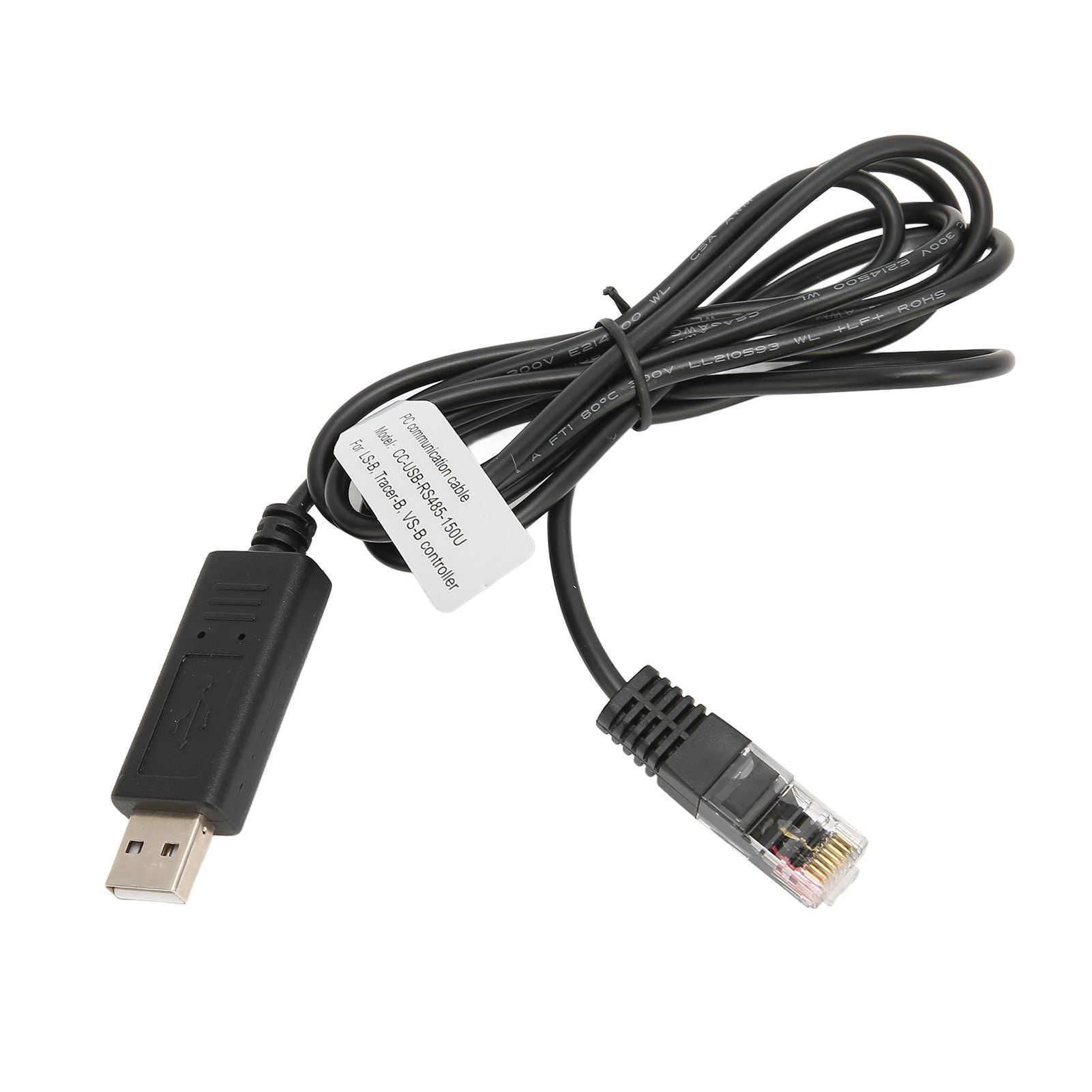 USB to RS 485 PC Communication Cable 1.5meter Long Brass Portable PC Communication Cable Replacement for V1294-YM0523-3114220033911
