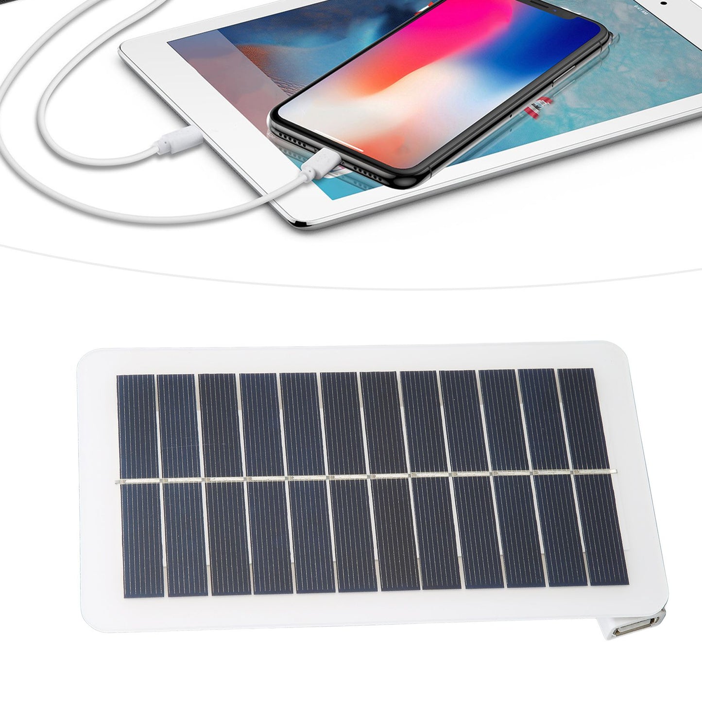 Mini Solar Panel 5V 2W 400mA Heat Resistant Waterproof Space Saving Widely Used Mini Solar Cell for Phone V1294-YM0523-3114220034011
