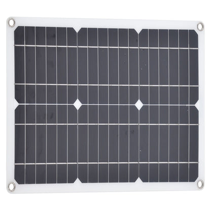 Dual USB Port Solar Panel Versatile Portable Solar Panel Charger Photovoltaic Charging with 10A Controller V1294-YM0523-3114220034111