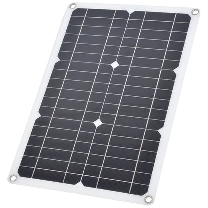 Dual USB Port Solar Panel Versatile Portable Solar Panel Charger Photovoltaic Charging with 10A Controller V1294-YM0523-3114220034111