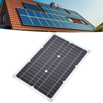 Dual USB Port Solar Panel Versatile Portable Solar Panel Charger Photovoltaic Charging with 10A Controller V1294-YM0523-3114220034111