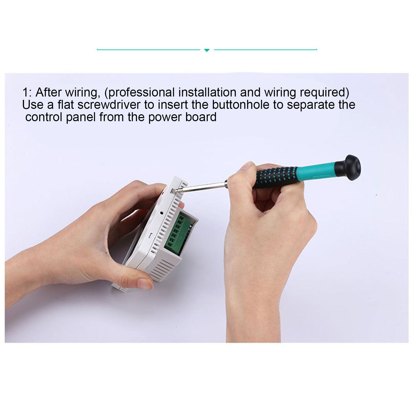 Smart Thermostat Multifunction Programmable Thermostat for Air Conditioner Water Heating Underfloor Heating V1294-YM0523-3114220035111