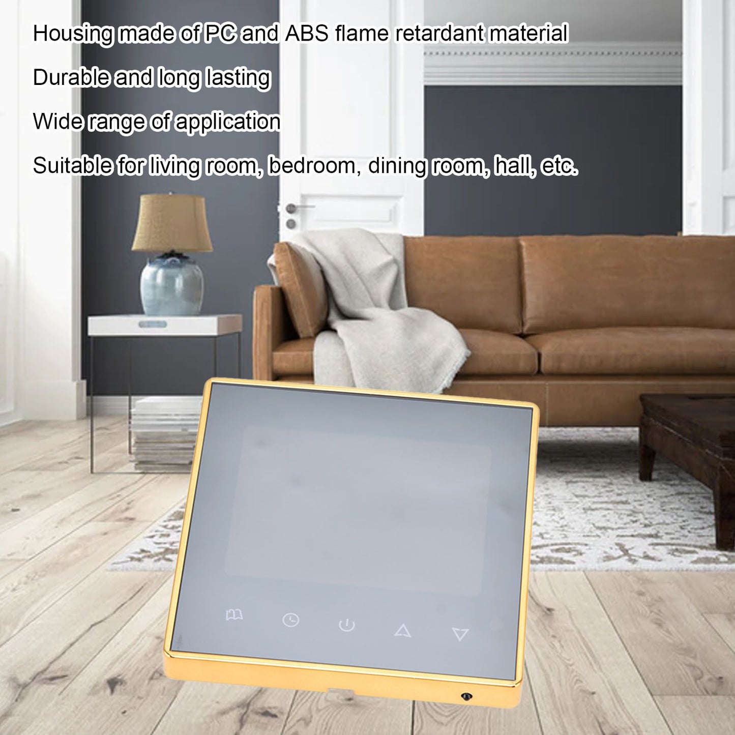Smart Thermostat Multifunction Programmable Thermostat for Air Conditioner Water Heating Underfloor Heating V1294-YM0523-3114220035112