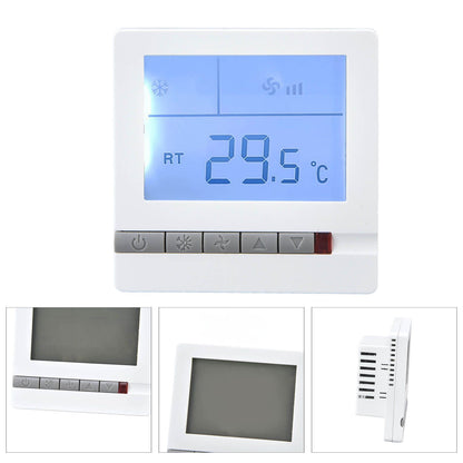 Smart Thermostat Multifunction Air Conditioner Controller with Ventilation Function AC220V for Hotel V1294-YM0523-3114220035211