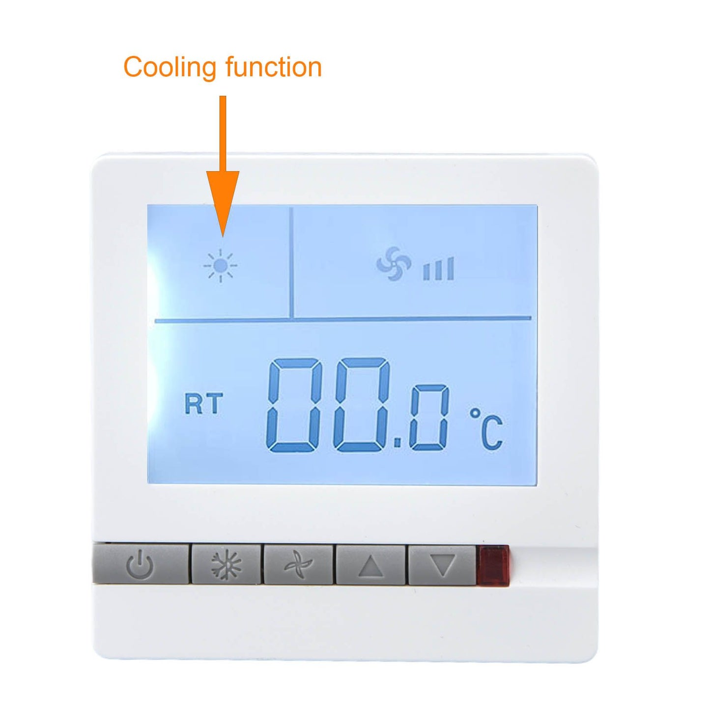 Smart Thermostat Multifunction Air Conditioner Controller with Ventilation Function AC220V for Hotel V1294-YM0523-3114220035211
