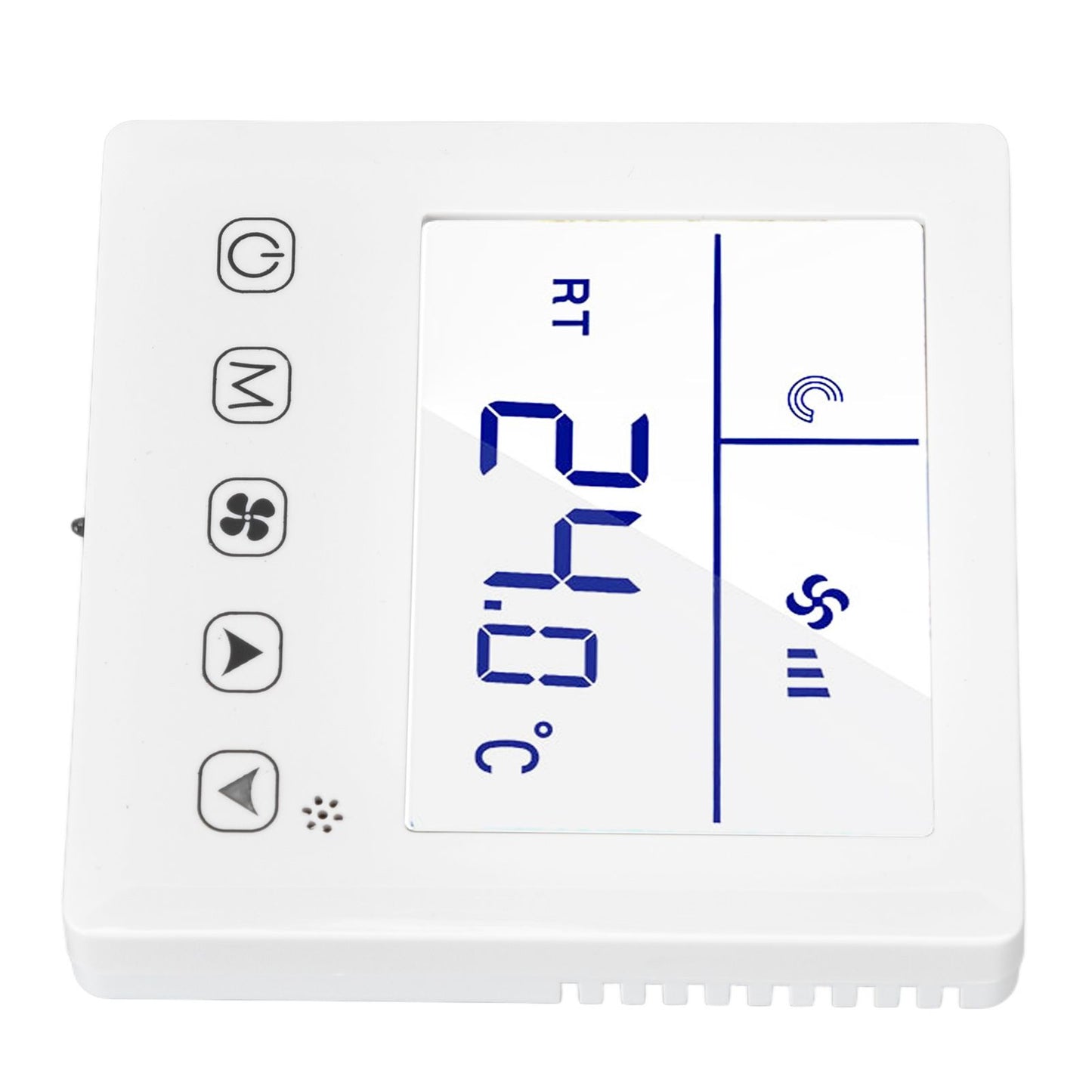 Digital Thermostat Ventilation Function Accurate LCD Display Air Conditioning Temp Controller for Home Hotel V1294-YM0523-3114220035411