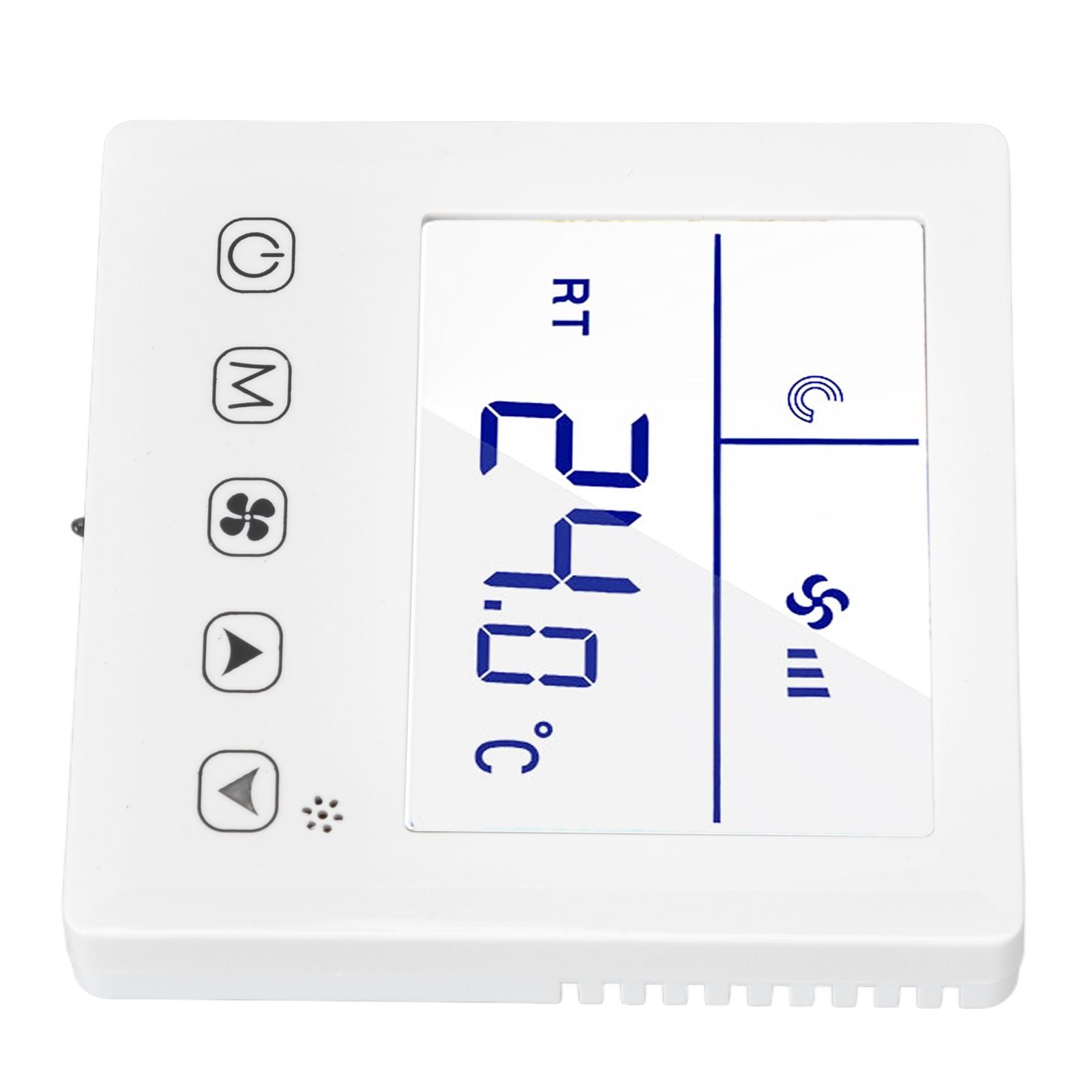 Digital Thermostat Ventilation Function Accurate LCD Display Air Conditioning Temp Controller for Home Hotel V1294-YM0523-3114220035411