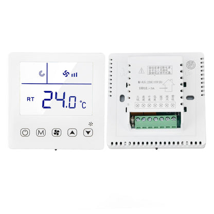 Digital Thermostat Ventilation Function Accurate LCD Display Air Conditioning Temp Controller for Home Hotel V1294-YM0523-3114220035411