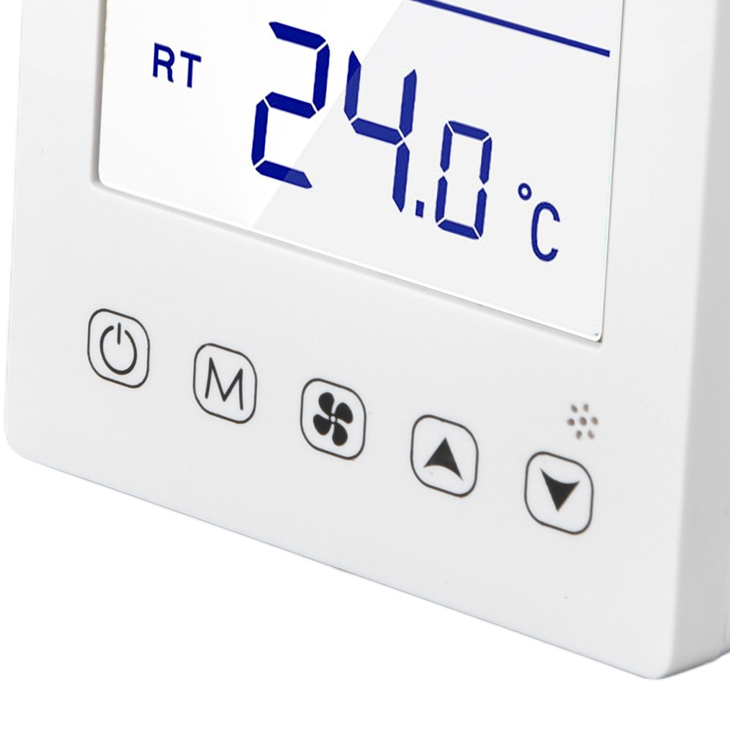 Digital Thermostat Ventilation Function Accurate LCD Display Air Conditioning Temp Controller for Home Hotel V1294-YM0523-3114220035411
