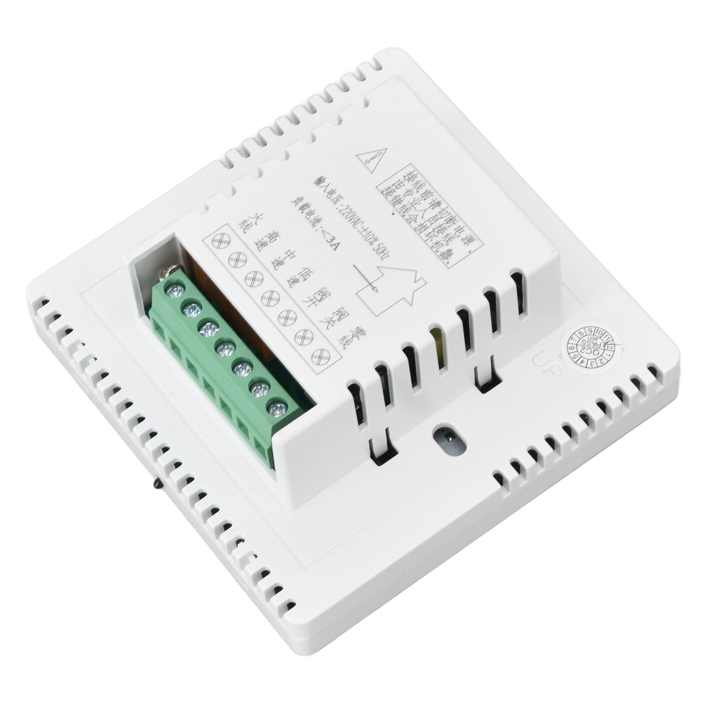 Digital Thermostat Ventilation Function Accurate LCD Display Air Conditioning Temp Controller for Home Hotel V1294-YM0523-3114220035411