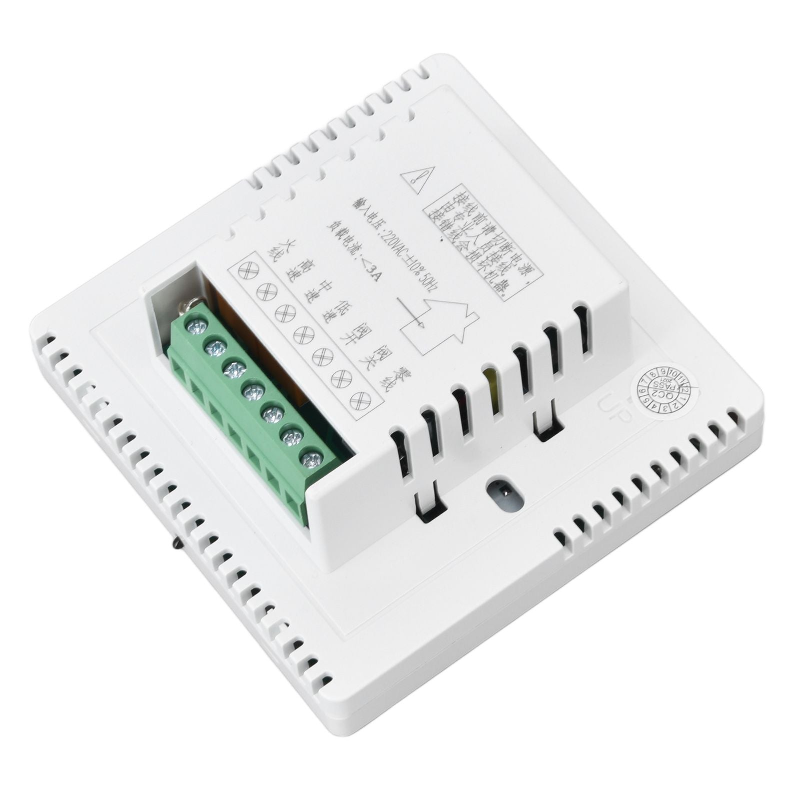 Digital Thermostat Ventilation Function Accurate LCD Display Air Conditioning Temp Controller for Home Hotel V1294-YM0523-3114220035411