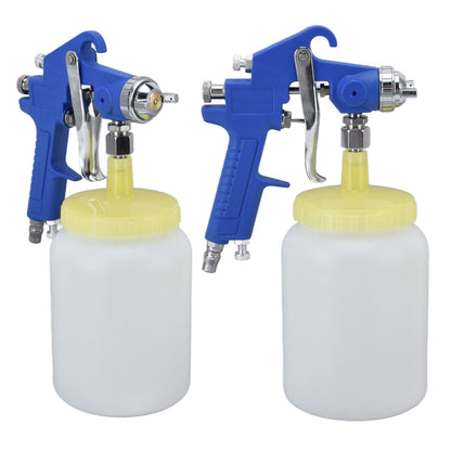 1000ml 3mm Siphon Pneumatic Air Sprayer Primer Painting Sprayer Painting Tool Blue V1294-YM0523-3114220035511