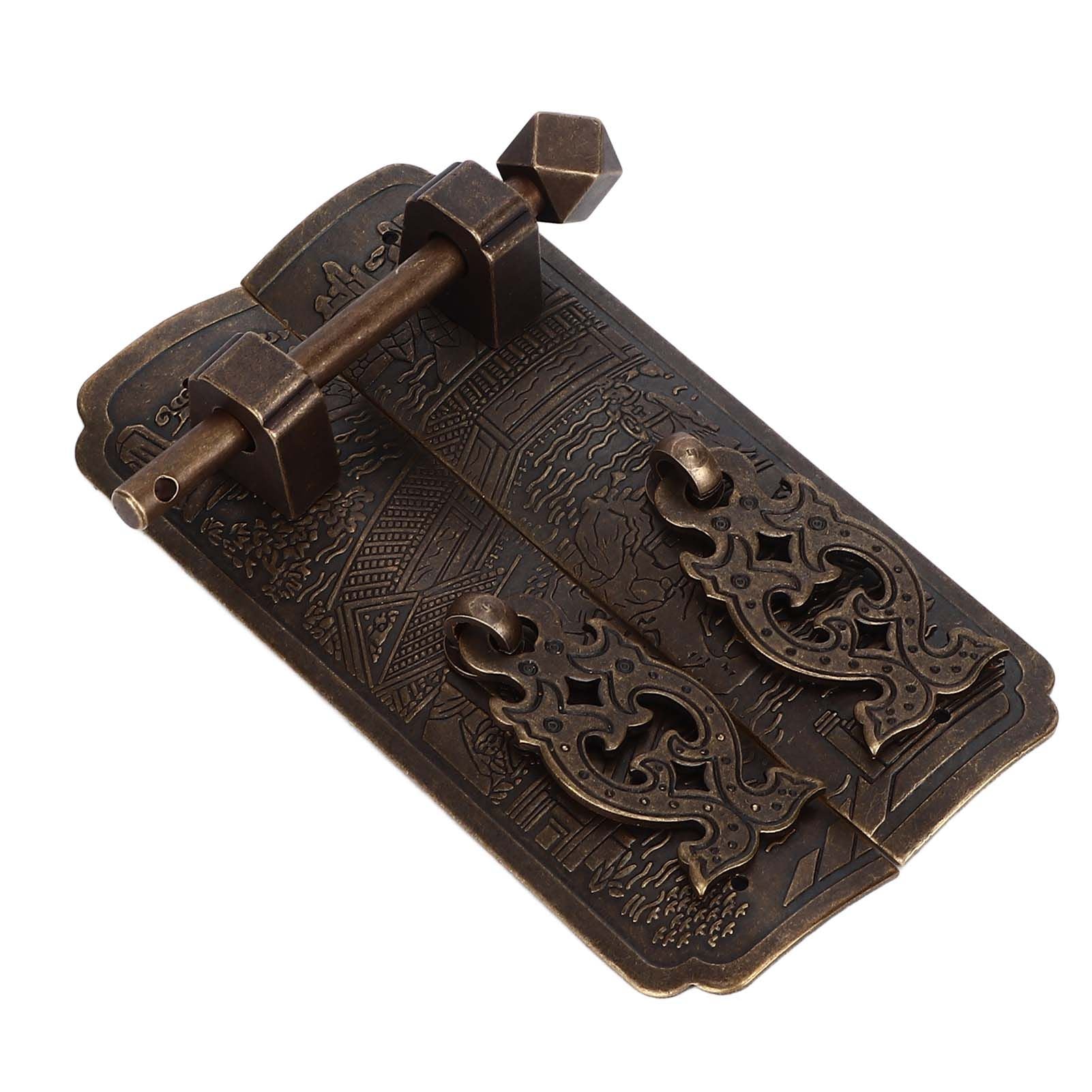 Antique Drawer Pendant Pulls Beautifully Engraved High Hardness Brass Book Cabinet Pull Handle for Dressers V1294-YM0523-3114220036111