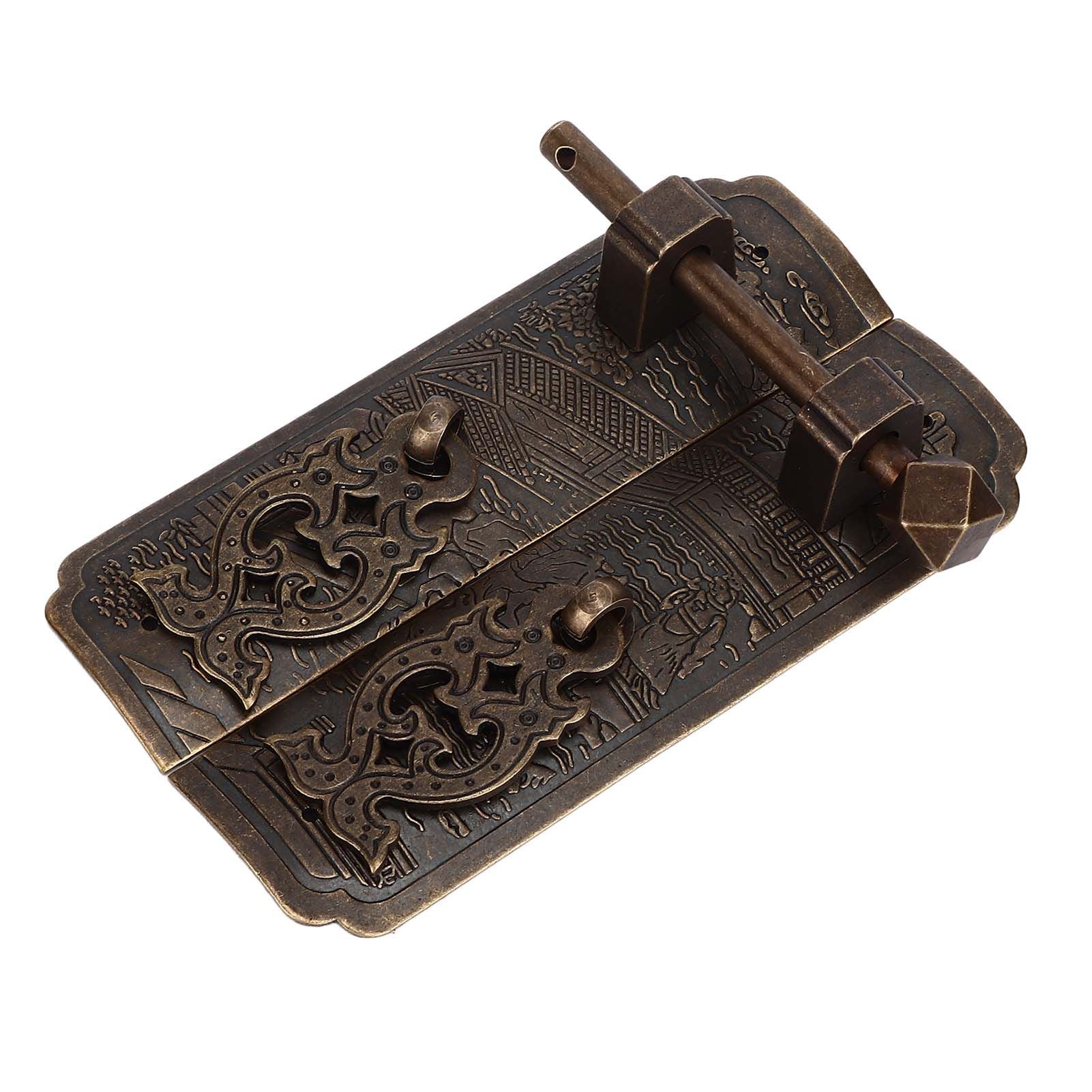 Antique Drawer Pendant Pulls Beautifully Engraved High Hardness Brass Book Cabinet Pull Handle for Dressers V1294-YM0523-3114220036111