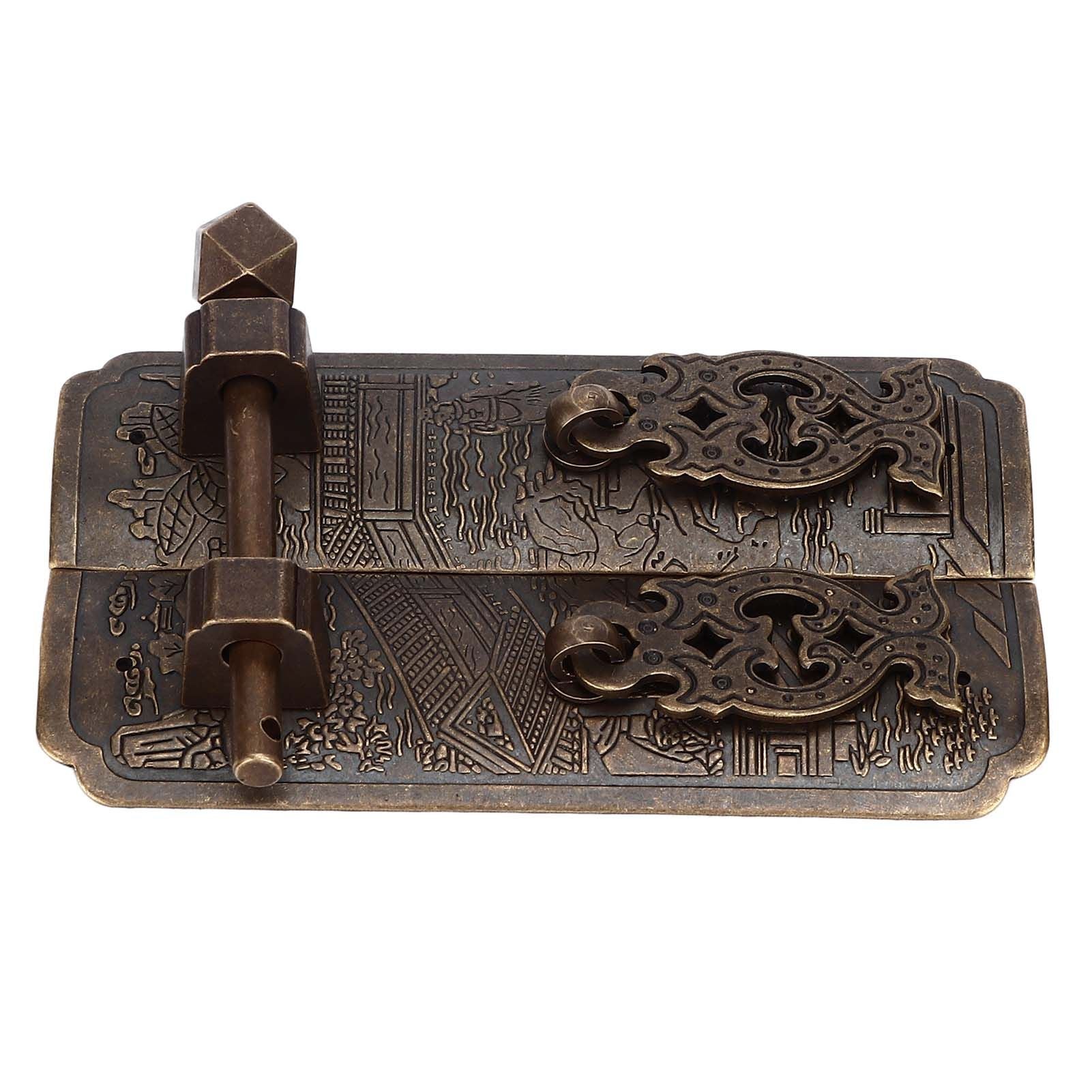 Antique Drawer Pendant Pulls Beautifully Engraved High Hardness Brass Book Cabinet Pull Handle for Dressers V1294-YM0523-3114220036111